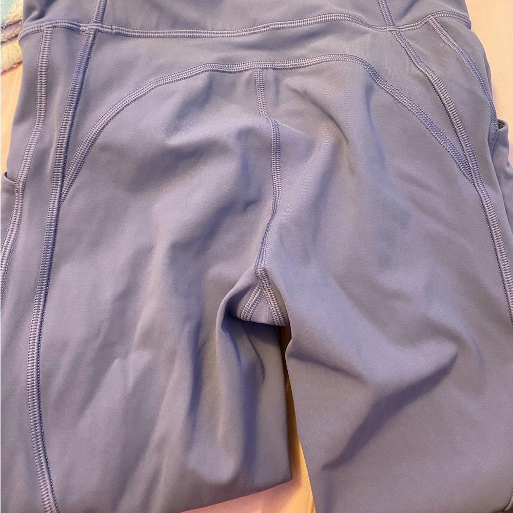 Lululemon Purple time to sweat “23 leggings